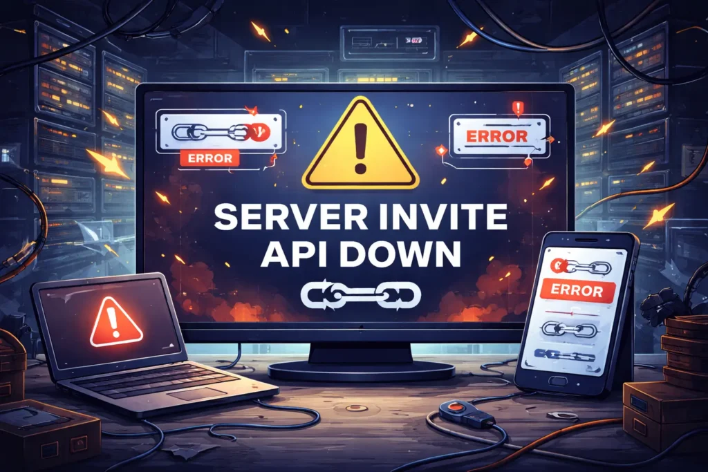 Error: Server Invite API Down