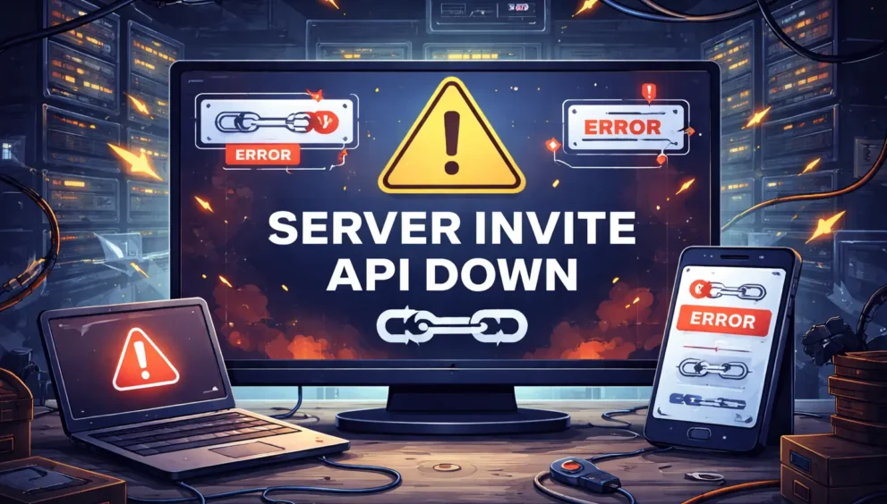 Error: Server Invite API Down
