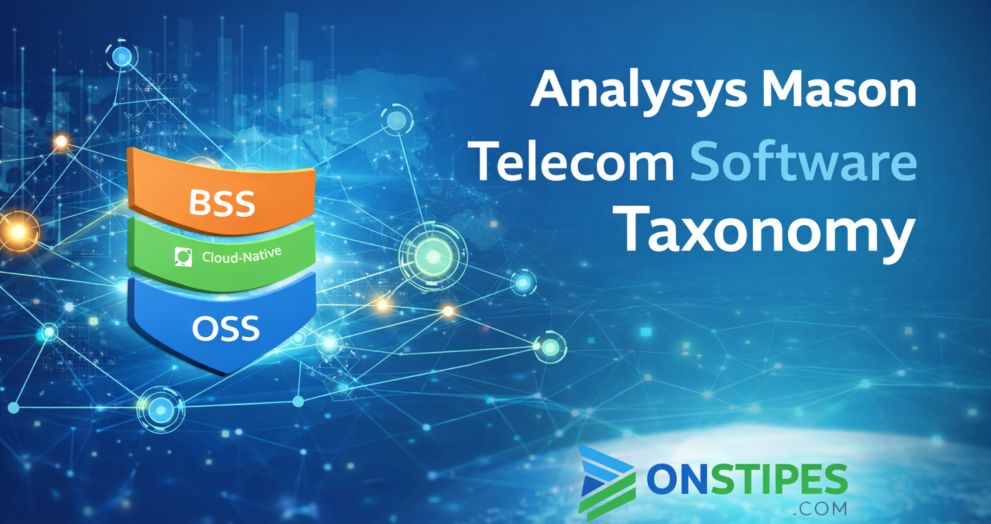 Analysys Mason Telecom Software Taxonomy