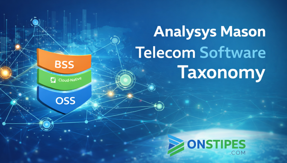 Analysys Mason Telecom Software Taxonomy