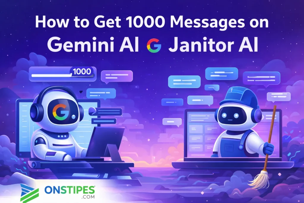How to Get 1000 Messages on Gemini AI Janitor AI