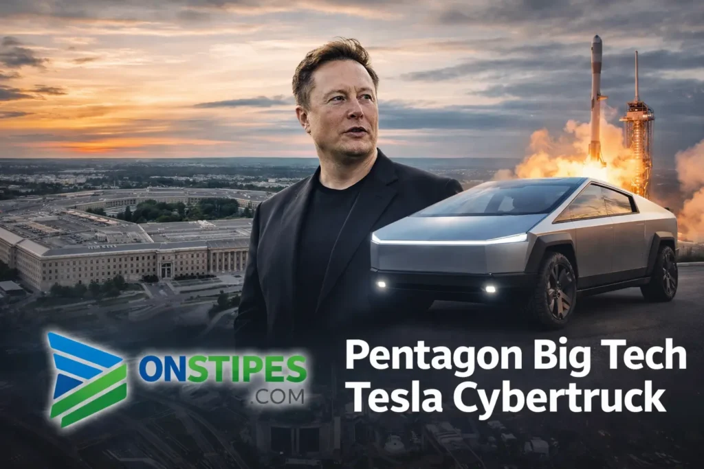 Pentagon Big Tech Tesla Cybertruck