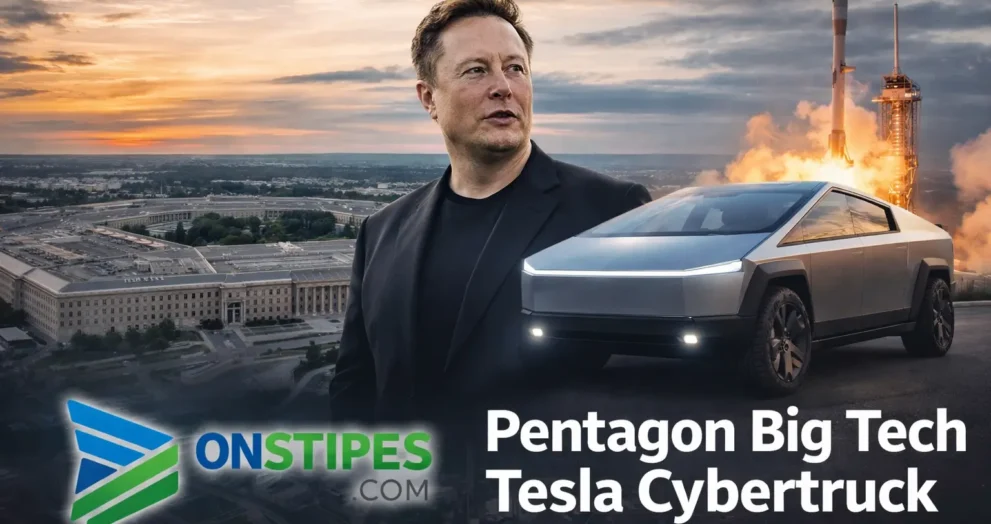 Pentagon Big Tech Tesla Cybertruck