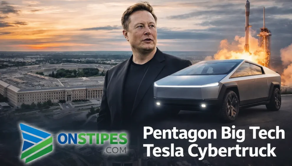 Pentagon Big Tech Tesla Cybertruck