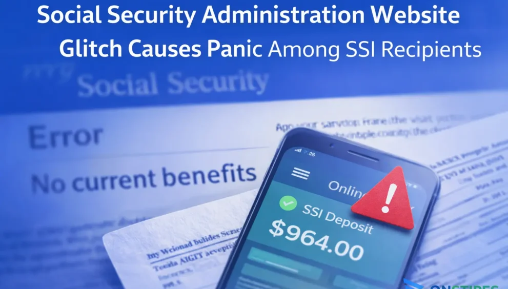 Social Security Administration Website Glitch Caused Panic Among Ssi Recipients
