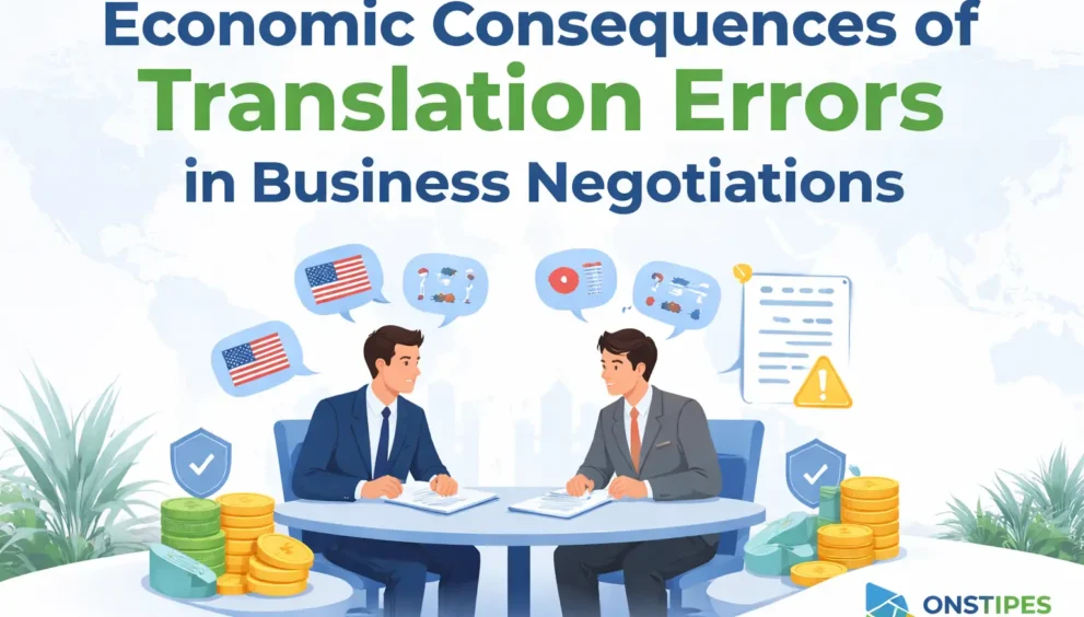 Economic Consequences of Translation Errors in Business Negotiations