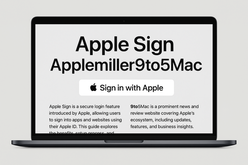 Apple Sign Applemiller9to5Mac