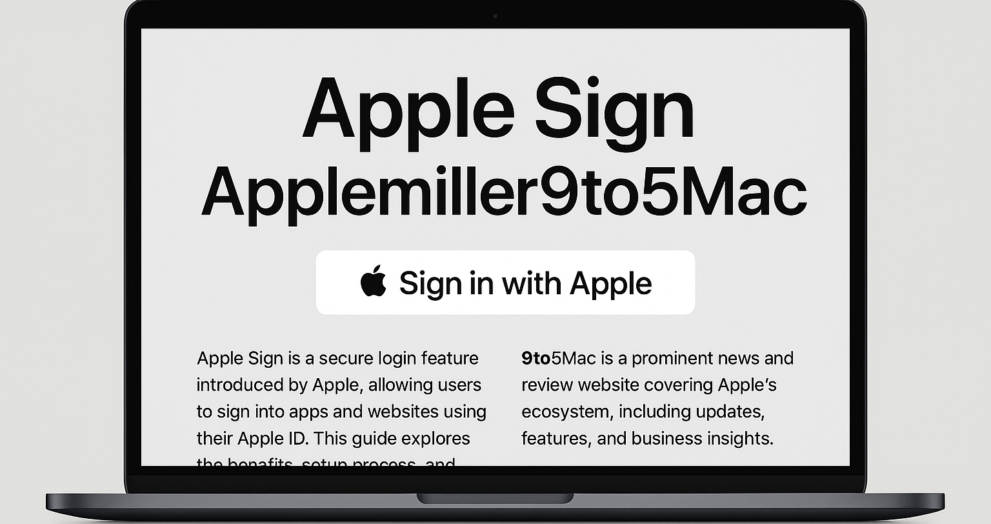 Apple Sign Applemiller9to5Mac