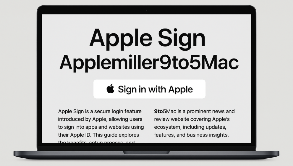 Apple Sign Applemiller9to5Mac