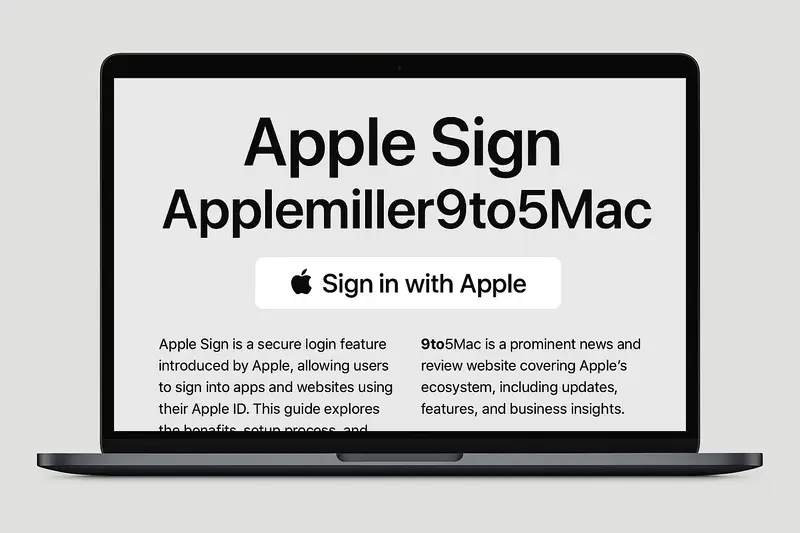 Apple Sign Applemiller9to5Mac