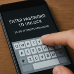 Enter Password to Unlock 30 30 Attempts Remaining